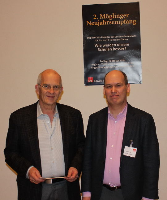 Impressionen des zweiten Möglinger Neujahrsempfangs der SPD